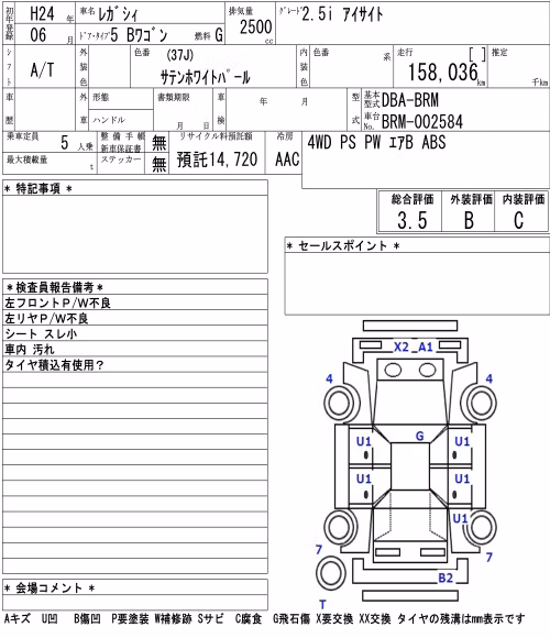 SUBARU LEGACY