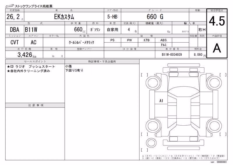 MITSUBISHI EK CUSTOM