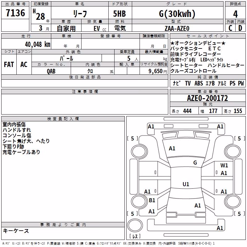 NISSAN LEAF