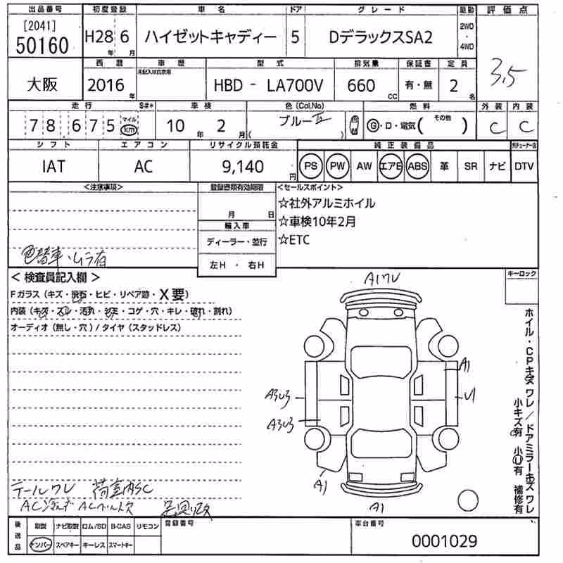 DAIHATSU HIJET CADDIE