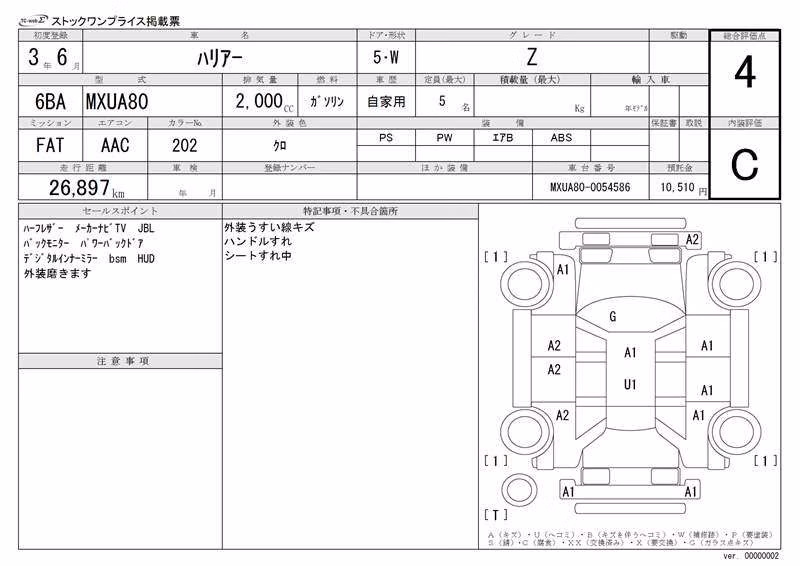 TOYOTA HARRIER