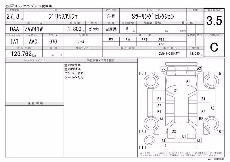 TOYOTA PRIUS ALPHA