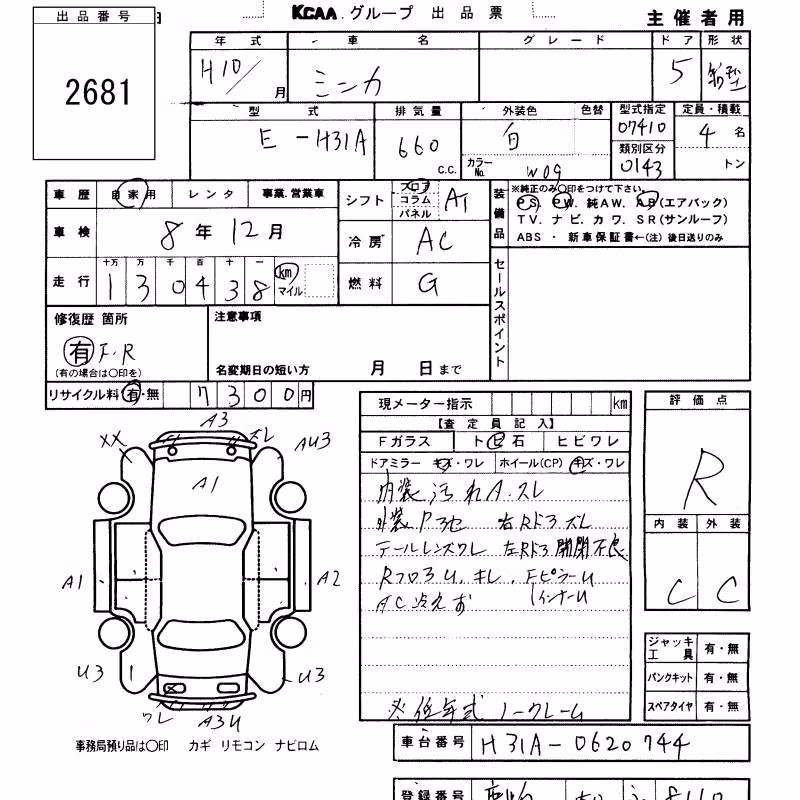 MITSUBISHI MINICA