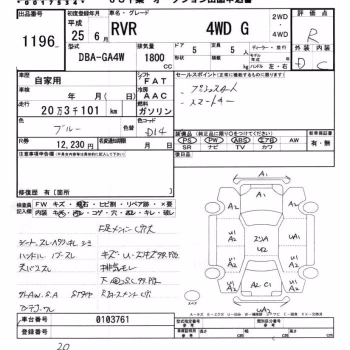 MITSUBISHI RVR