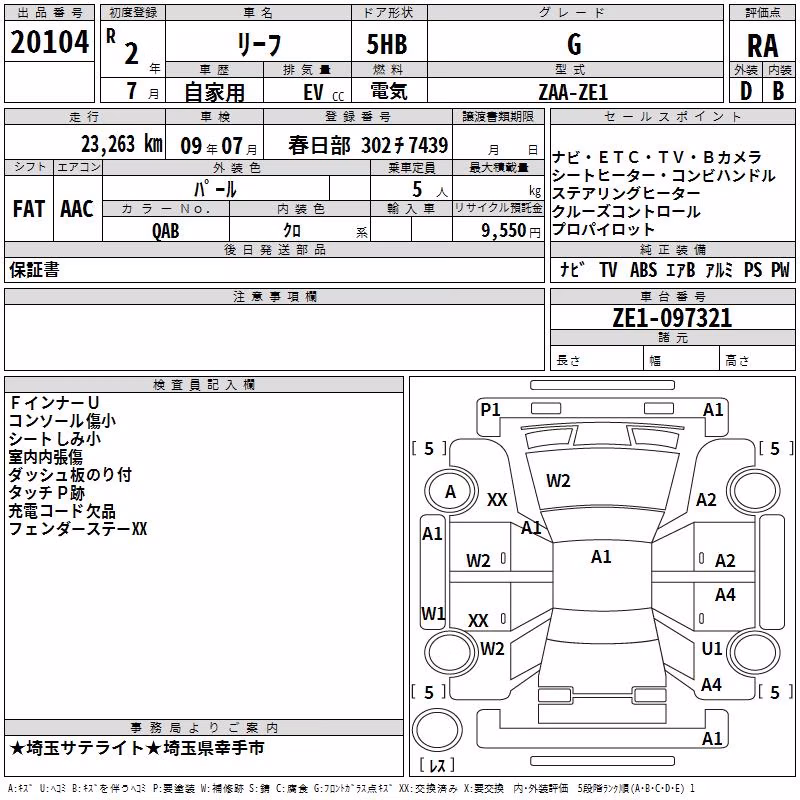 NISSAN LEAF