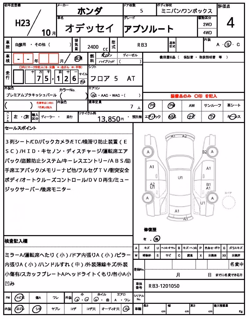 HONDA ODYSSEY