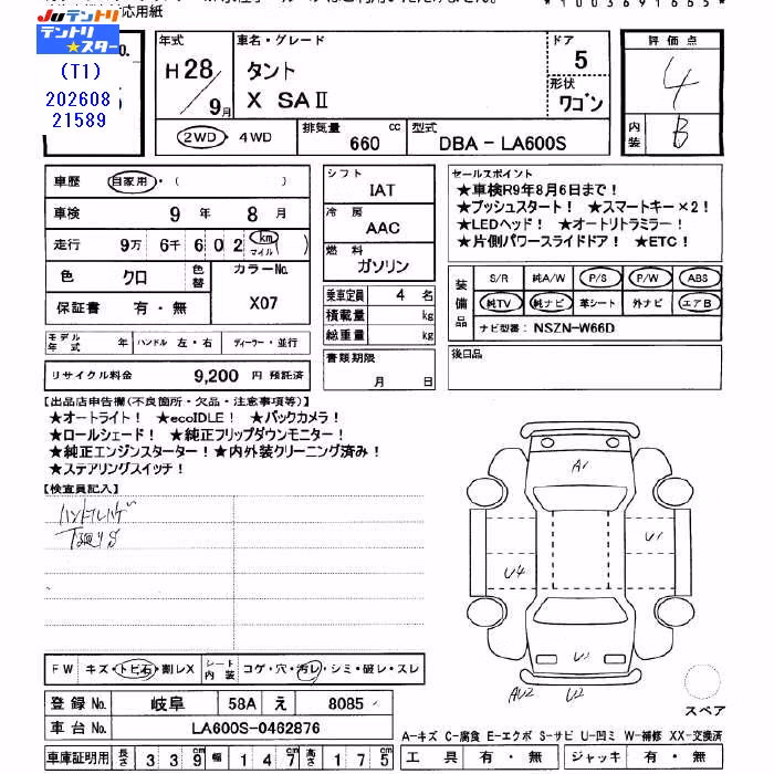 DAIHATSU TANTO