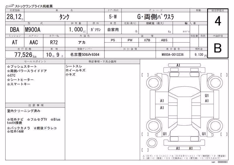 TOYOTA TANK