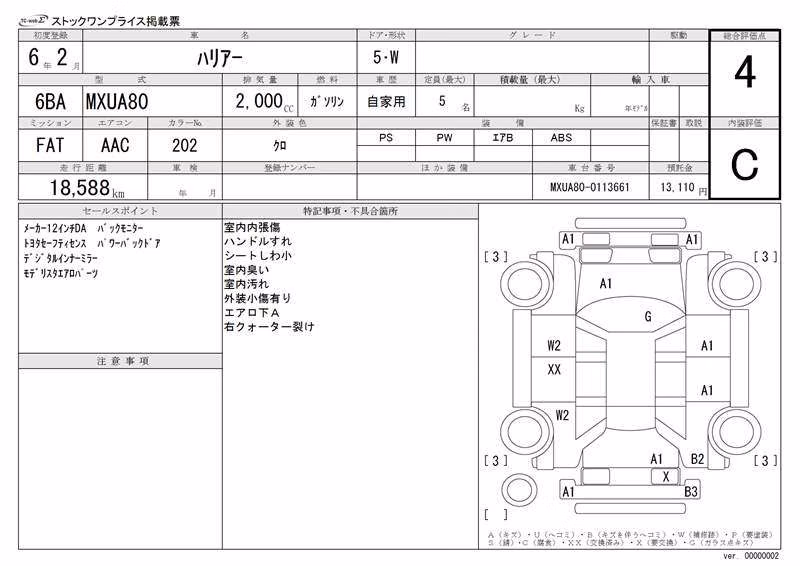 TOYOTA HARRIER