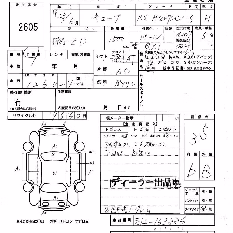 NISSAN CUBE