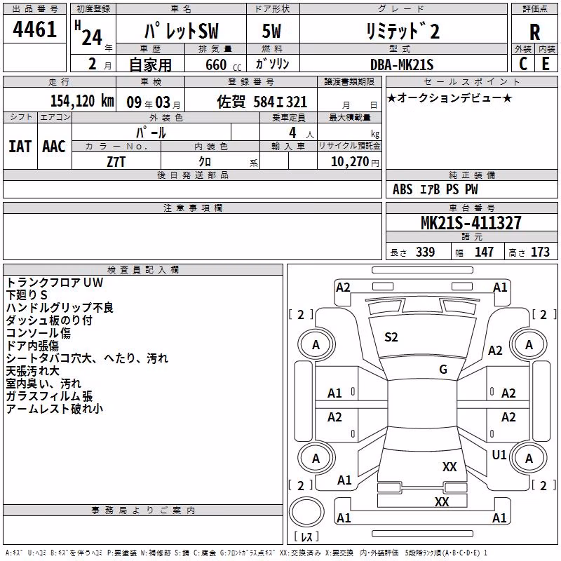 SUZUKI PALETTE