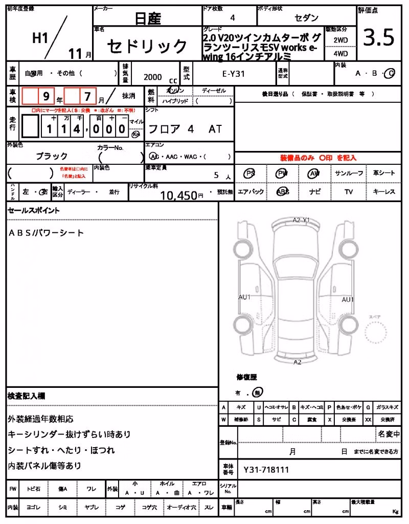 NISSAN CEDRIC