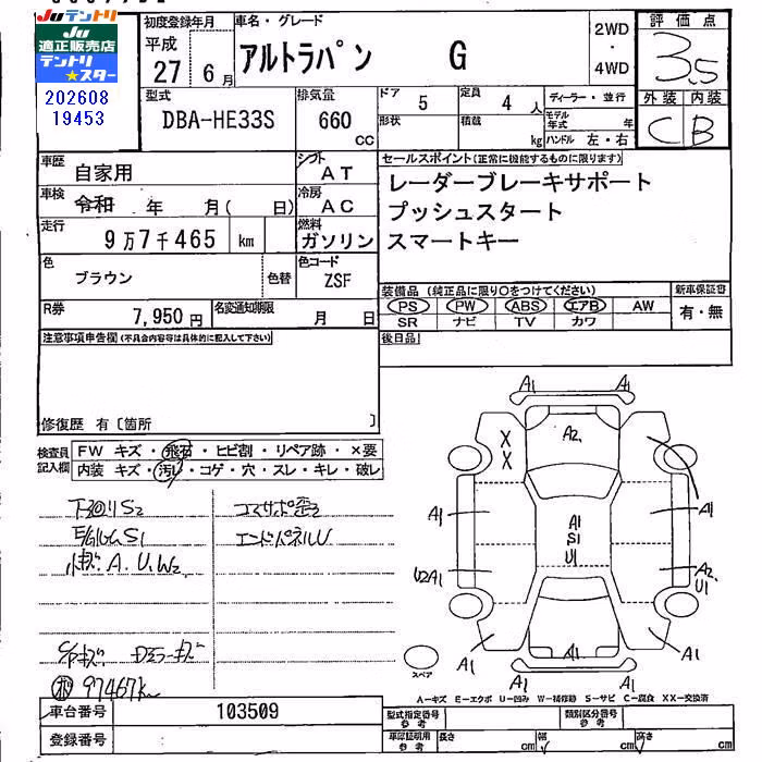 SUZUKI ALTO LAPIN