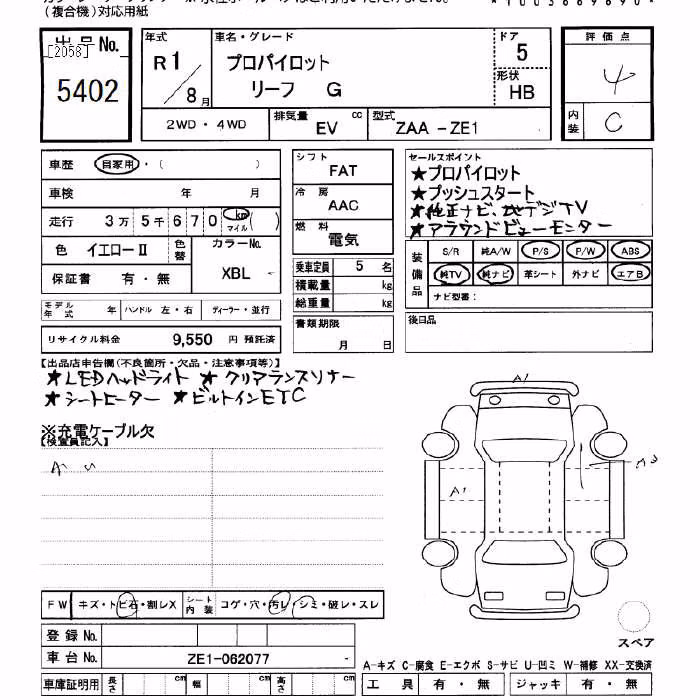 NISSAN LEAF