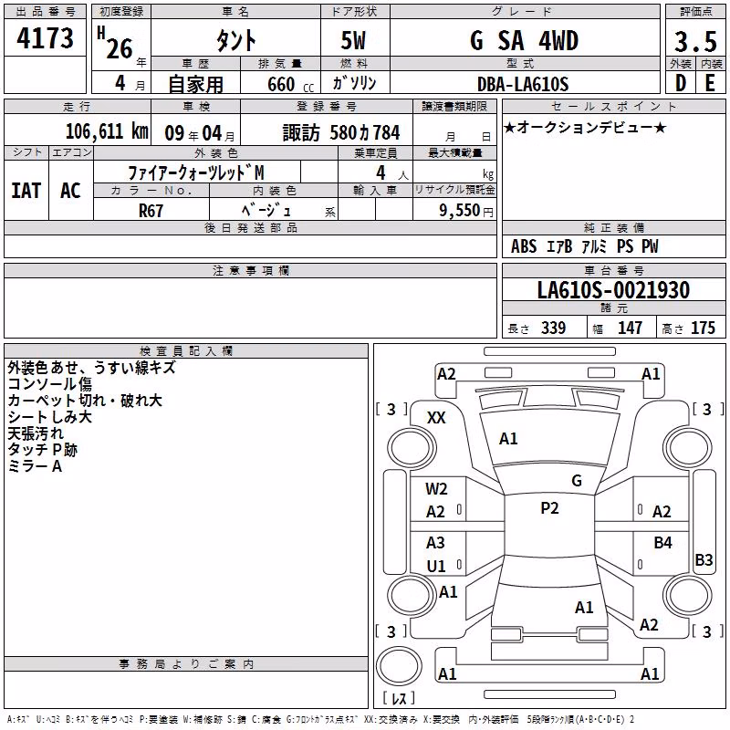 DAIHATSU TANTO