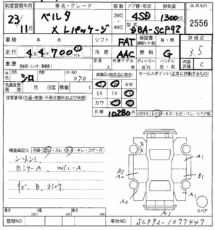 TOYOTA BELTA