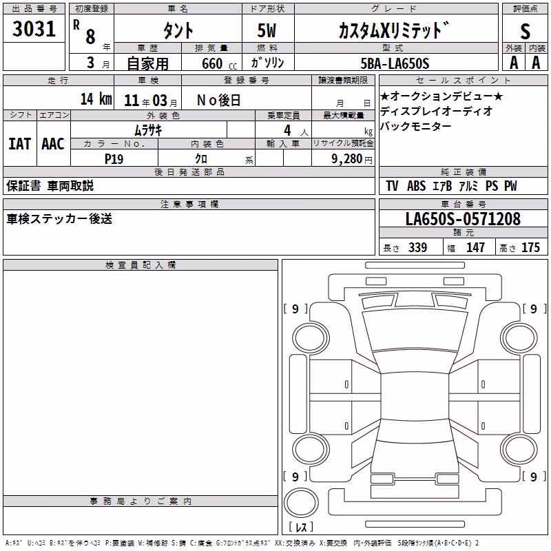 DAIHATSU TANTO