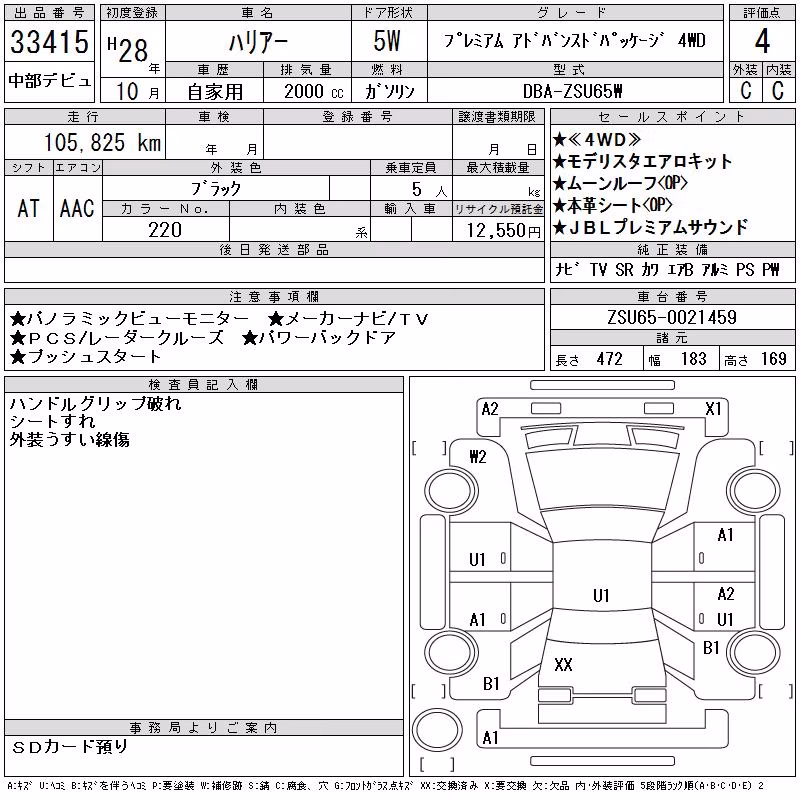 TOYOTA HARRIER