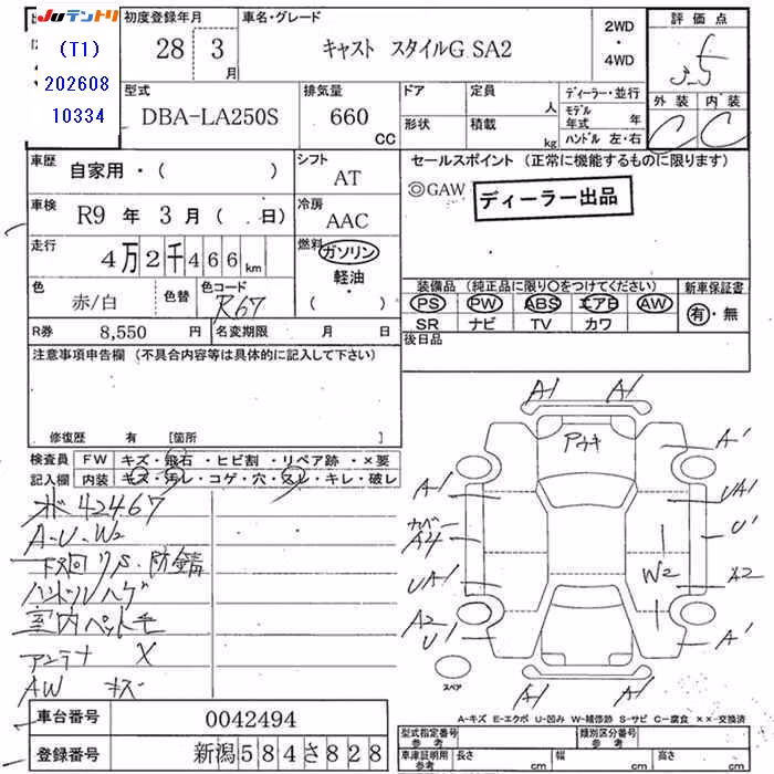 DAIHATSU CAST