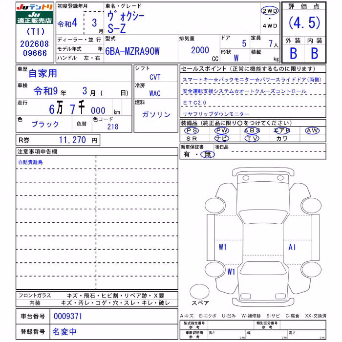 TOYOTA VOXY