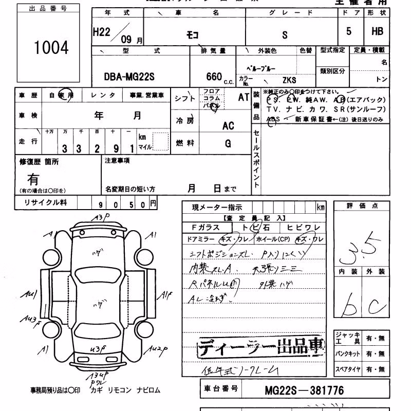 NISSAN MOCO