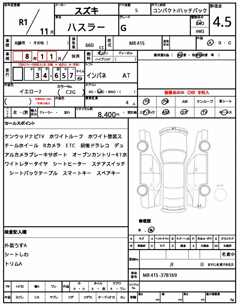 SUZUKI HUSTLER