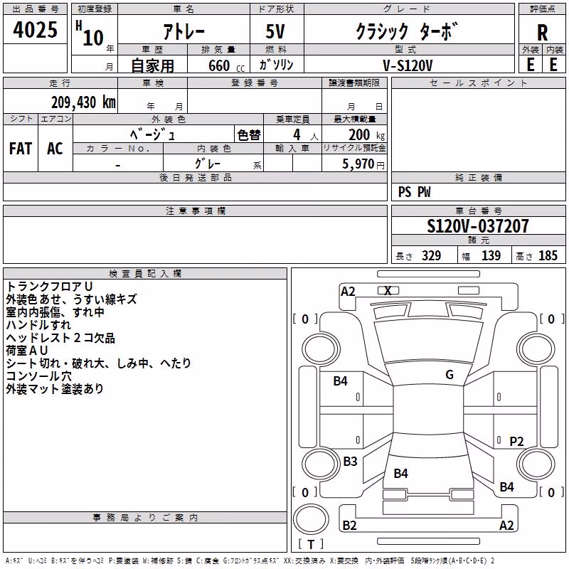 DAIHATSU ATRAI