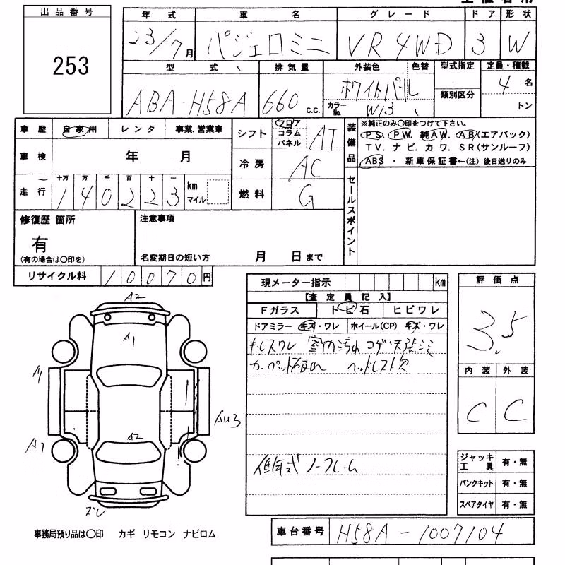 MITSUBISHI PAJERO MINI
