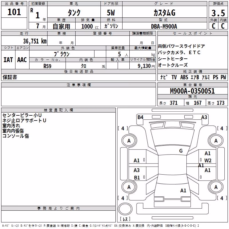 TOYOTA TANK