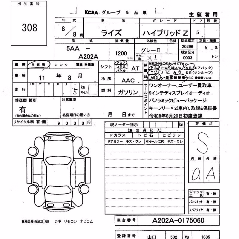 TOYOTA RAIZE