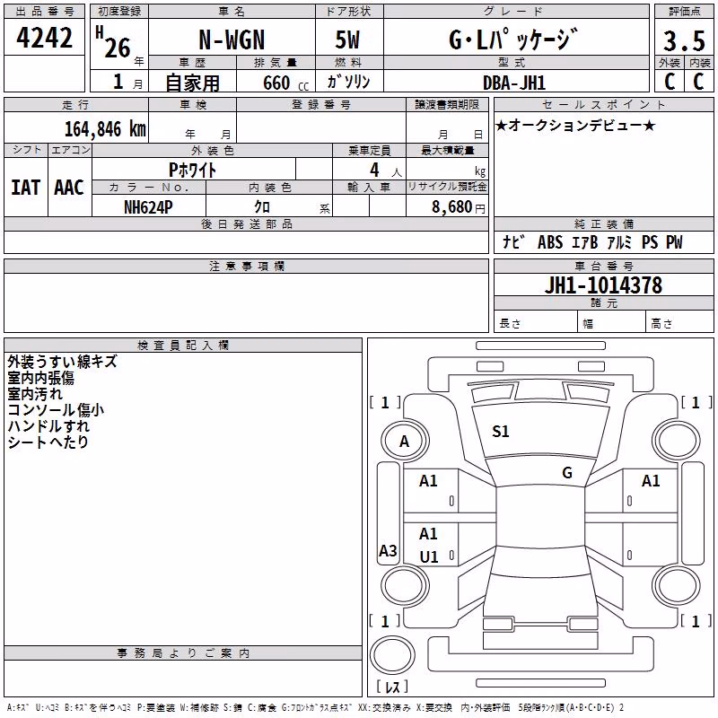 HONDA N-WGN