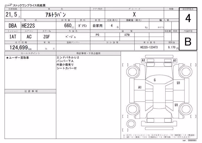 SUZUKI ALTO LAPIN