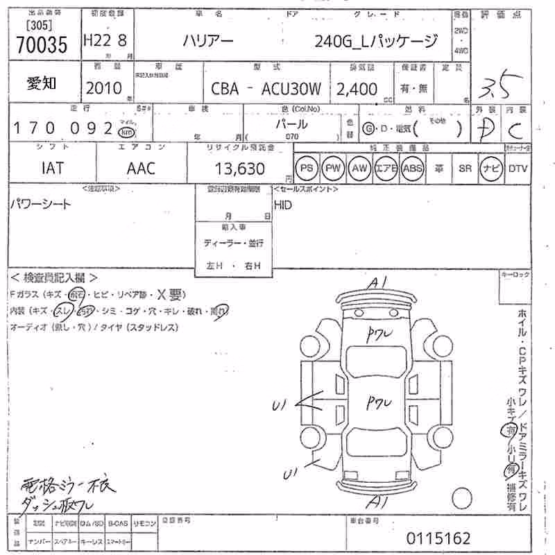 TOYOTA HARRIER