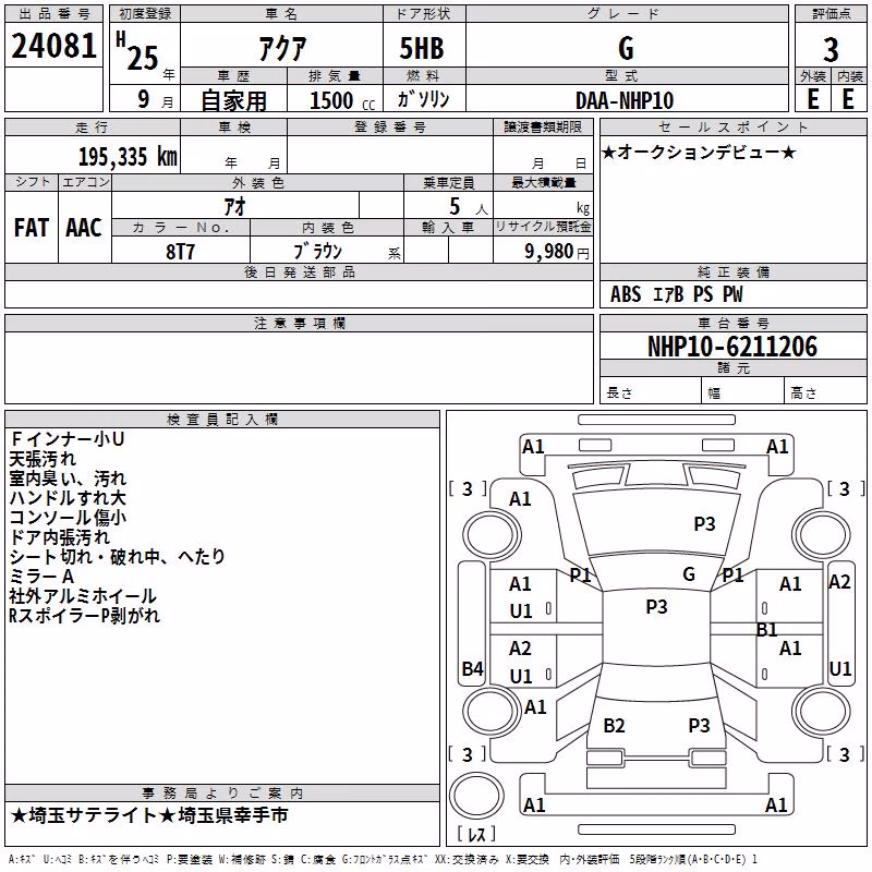 TOYOTA AQUA