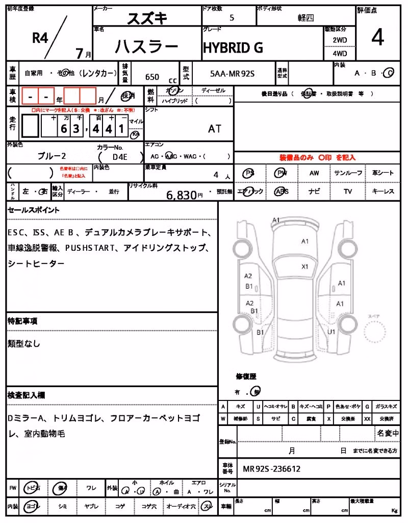 SUZUKI HUSTLER