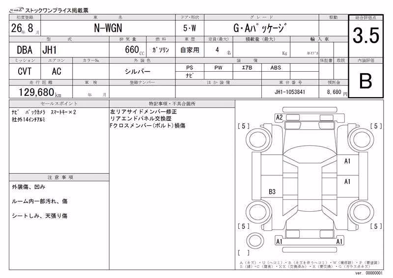 HONDA N-WGN