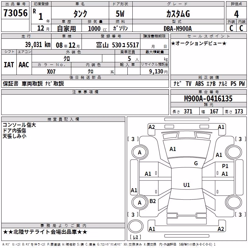 TOYOTA TANK