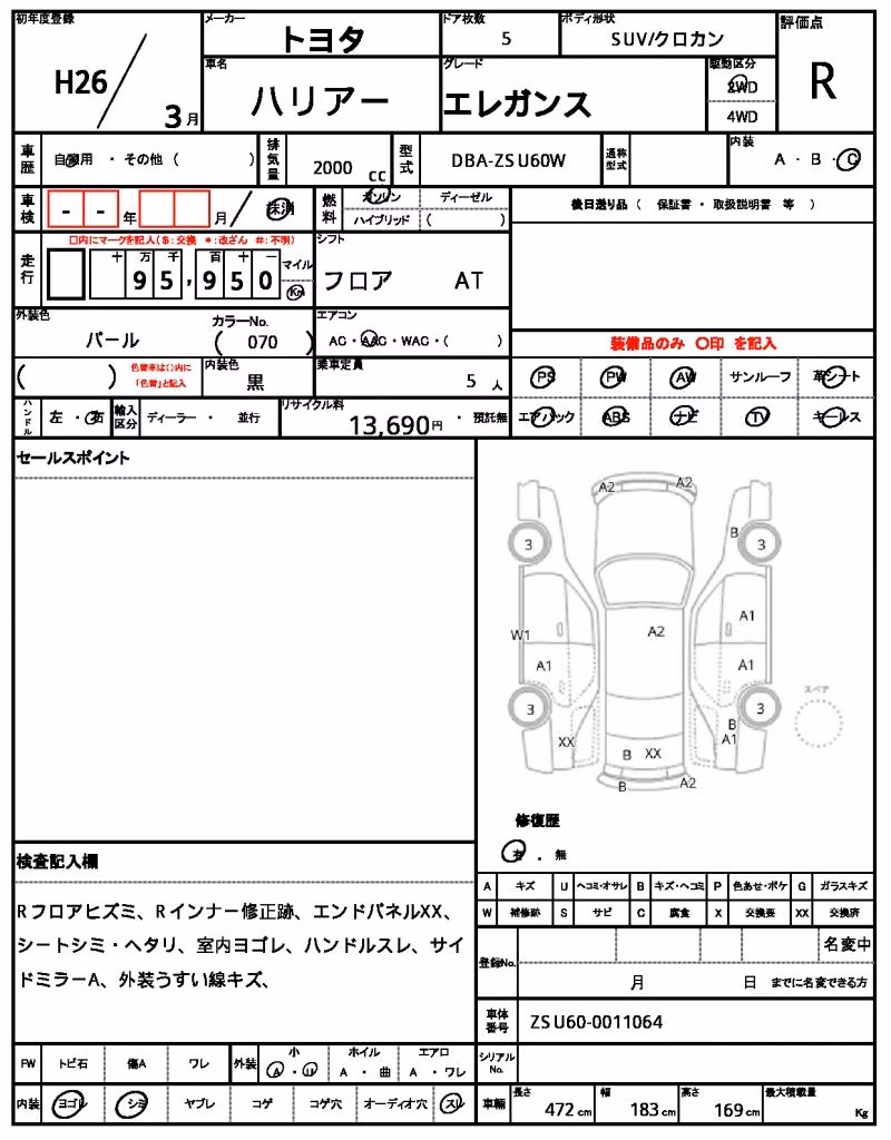 TOYOTA HARRIER