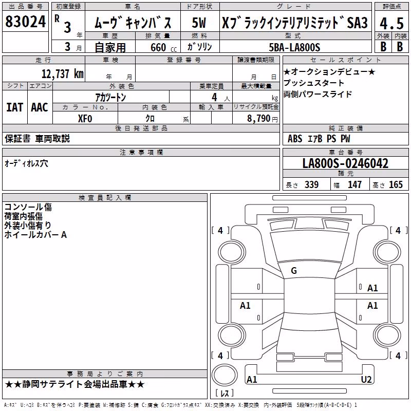 DAIHATSU MOVE CANBUS