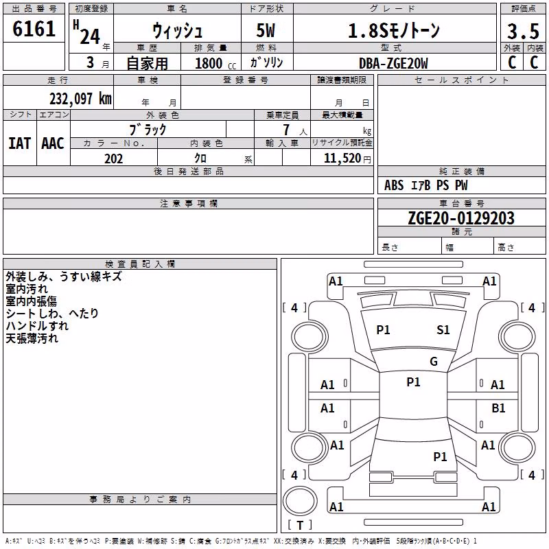 TOYOTA WISH