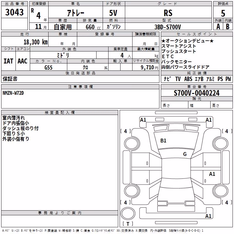 DAIHATSU ATRAI