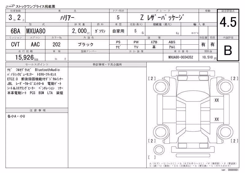 TOYOTA HARRIER