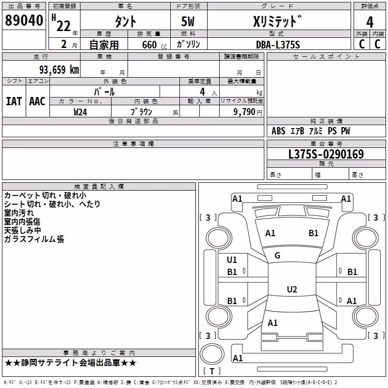 DAIHATSU TANTO