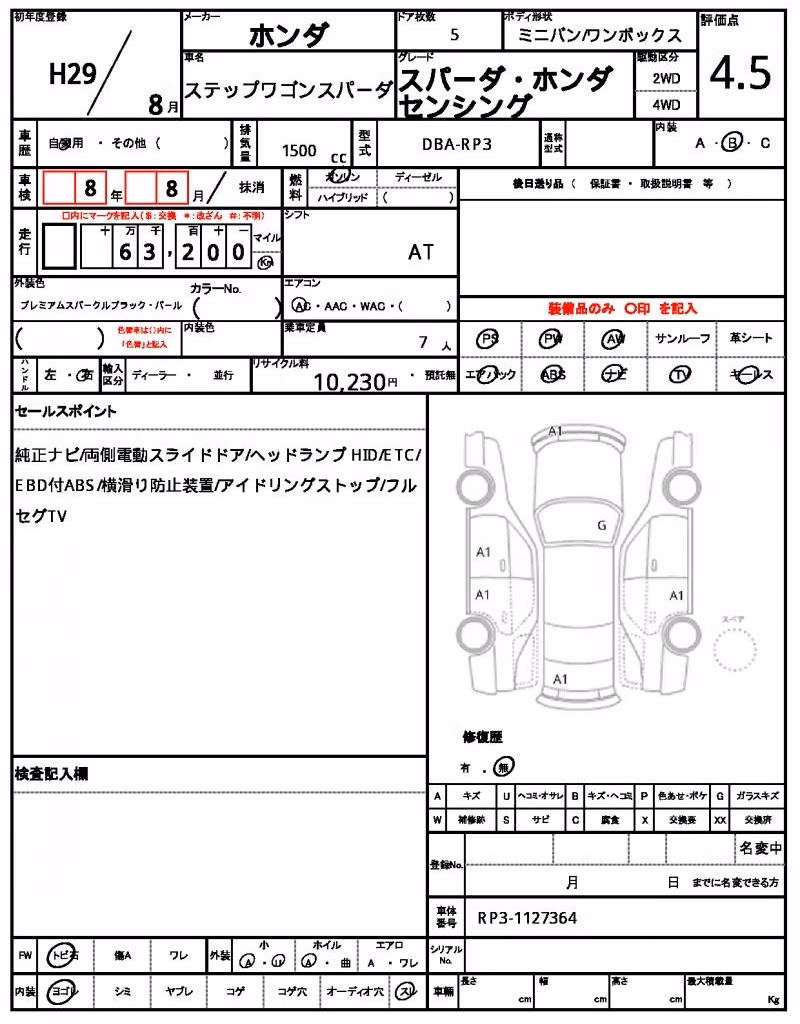 HONDA STEPWGN