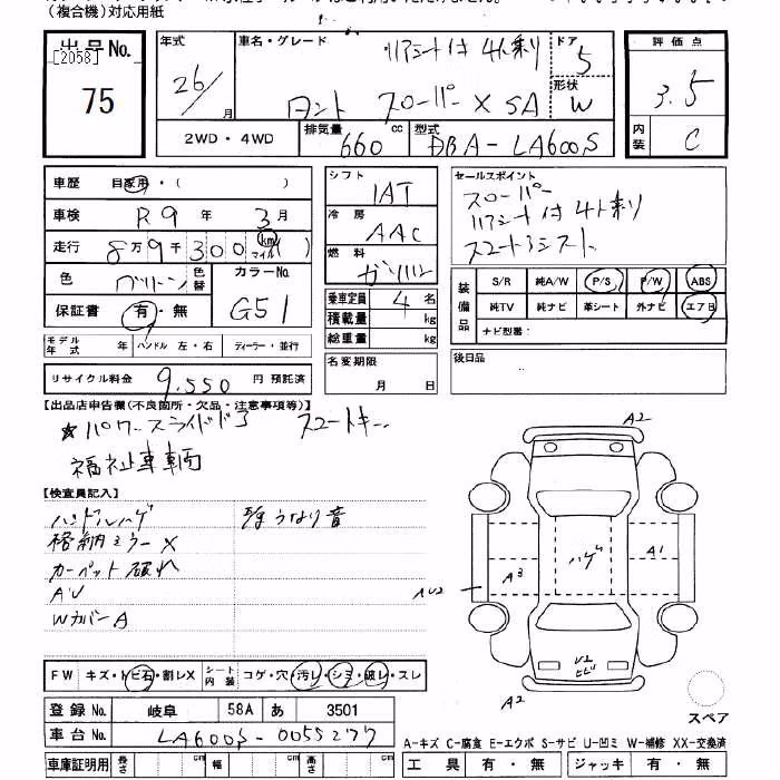 DAIHATSU TANTO