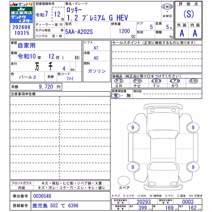 DAIHATSU ROCKY