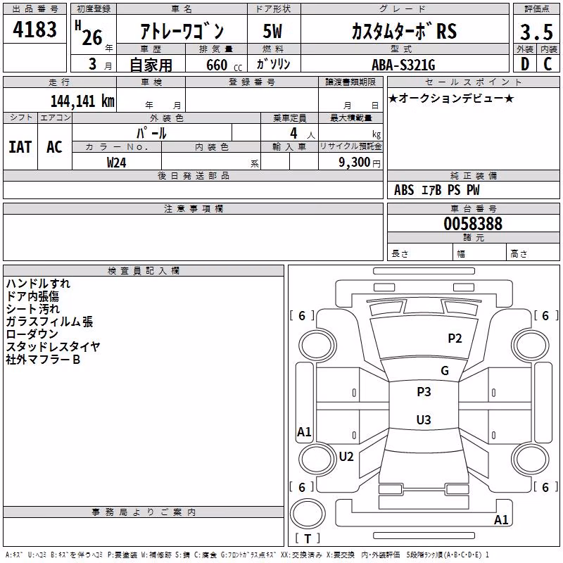 DAIHATSU ATRAI