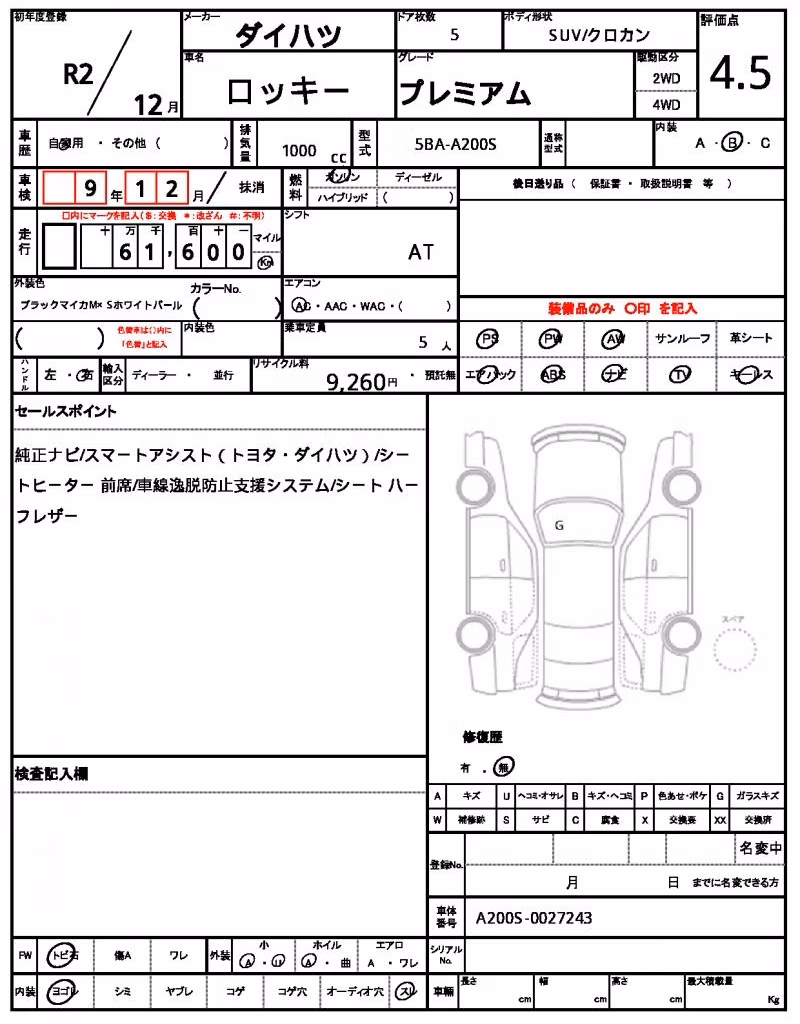 DAIHATSU ROCKY