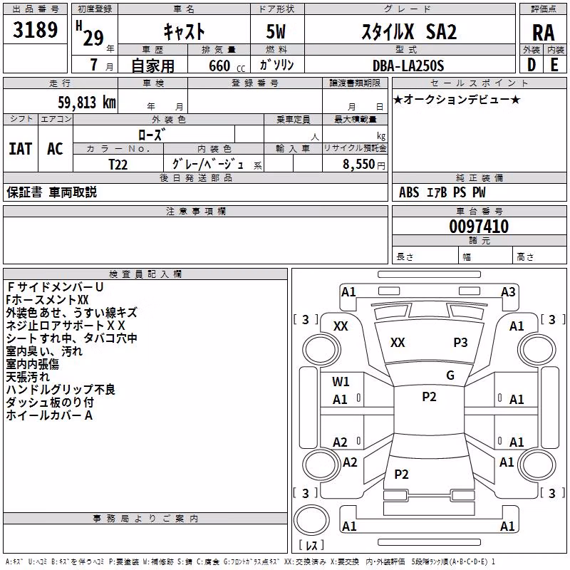 DAIHATSU CAST