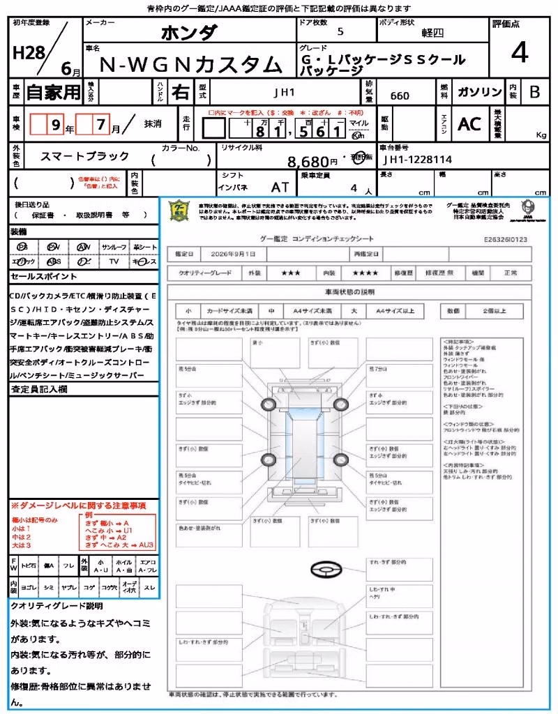 HONDA N-WGN